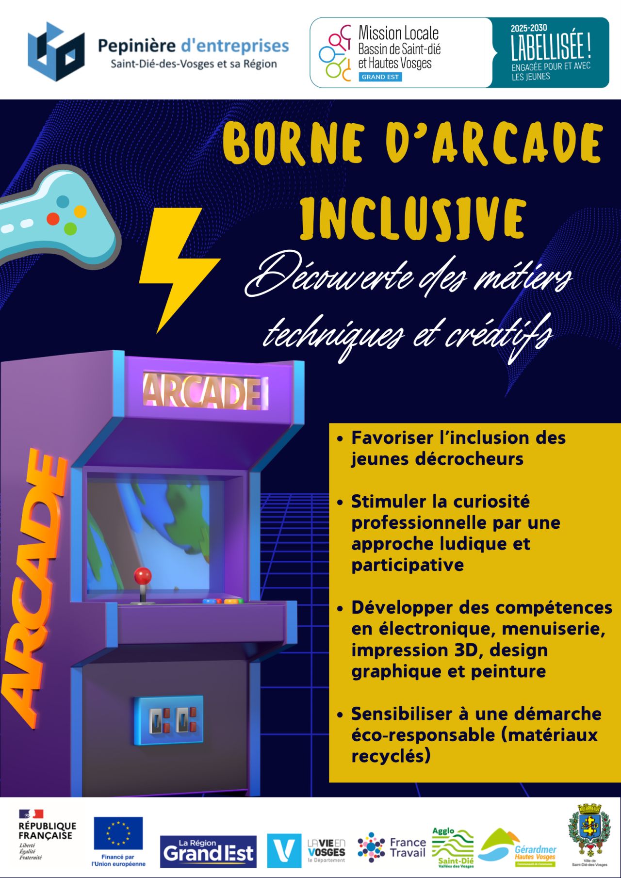 Image de ✨ 𝐋𝐚 𝐁𝐨𝐫𝐧𝐞 𝐝’𝐀𝐫𝐜𝐚𝐝𝐞 𝐈𝐧𝐜𝐥𝐮𝐬𝐢𝐯𝐞 𝐞𝐬𝐭 𝐞𝐧 𝐟𝐚𝐛𝐫𝐢𝐜𝐚𝐭𝐢𝐨𝐧 ! 🎮